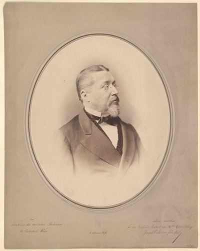 Joseph Viktor von Scheffel door Artist Unknown