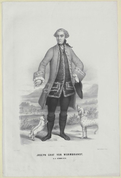 Joseph graaf Wurmbrand door Artist Unknown