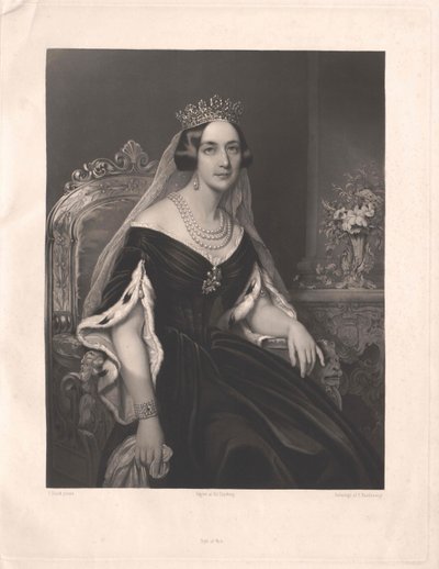 Josephine prinses Leuchtenberg door Artist Unknown