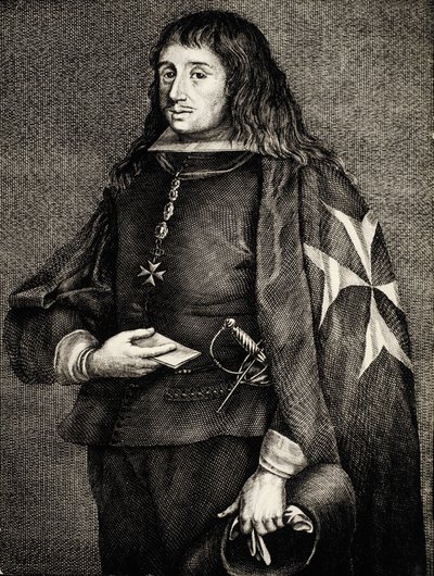 Juan Jose de Austria (1629-1679). Spaanse Infante (Prins), zoon van koning Filips IV en de theateractrice Maria Calderona. Gravure. door Artist Unknown