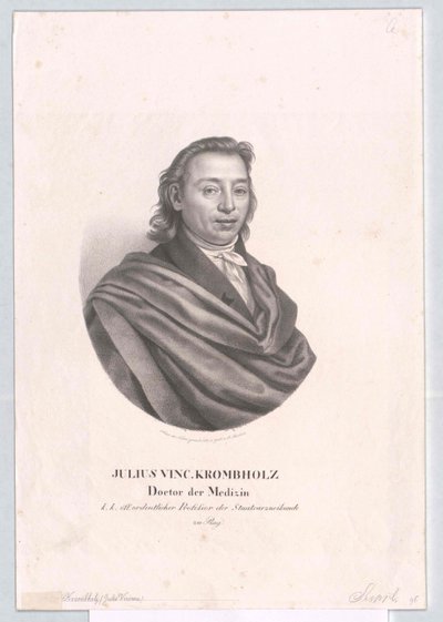 Julius Vincent kostbare von Krombholz door Artist Unknown
