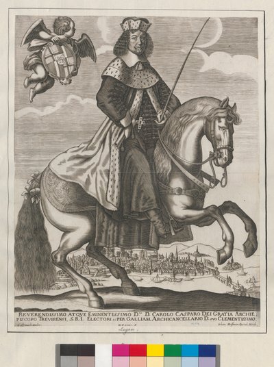 Karl Kaspar von de Leyen door Artist Unknown