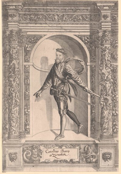 Karl baron Huis van Zierotin door Artist Unknown