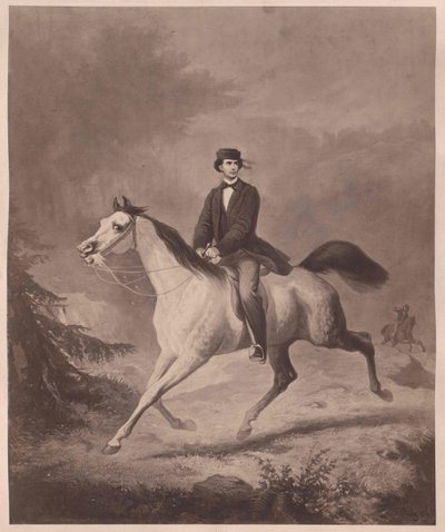 Koning van Beieren Lodewijk II door Artist Unknown