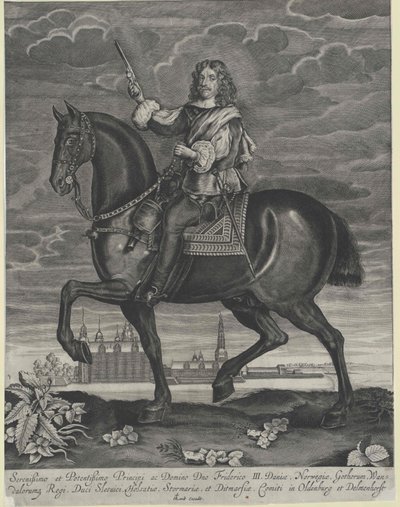 Koning van Denemarken Frederik III door Artist Unknown