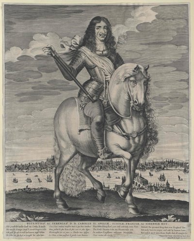 Koning van Engeland Charles II door Artist Unknown