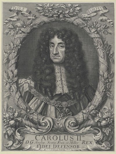 Koning van Engeland Charles II door Artist Unknown