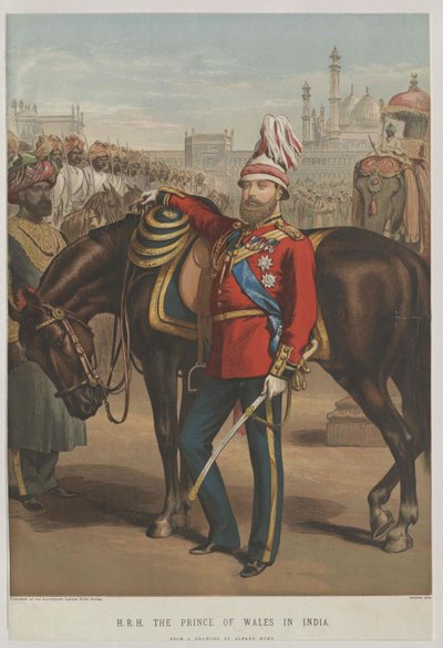 Koning van Engeland Eduard VII door Artist Unknown