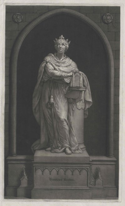 Koning van Engeland Hendrik VI door Artist Unknown