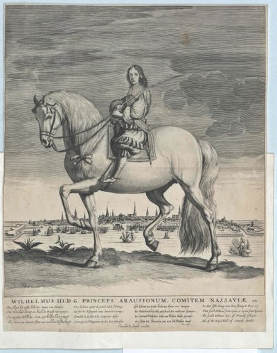 Koning van Engeland Wilhelm III door Artist Unknown