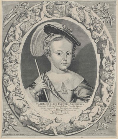 Koning van Engeland Willem III door Artist Unknown