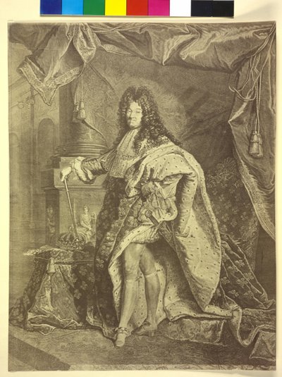 Koning van Frankrijk Lodewijk XIV door Artist Unknown