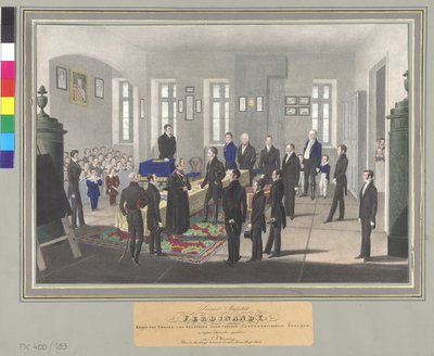 Koning van Hongarije kroonprins Ferdinand V. door Artist Unknown