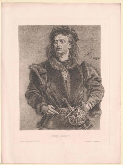 Koning van Polen Johann I Albrecht door Artist Unknown
