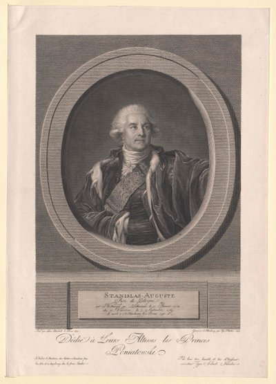 Koning van Polen Stanislaus II augustus door Artist Unknown