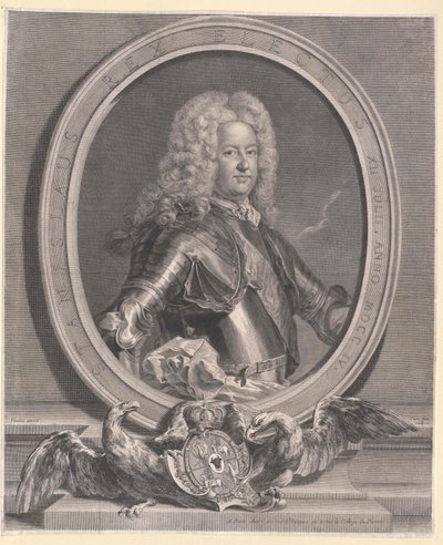 Koning van Polen Stanislaus I door Artist Unknown