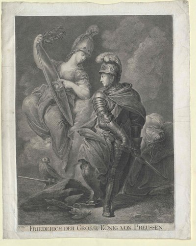 Koning van Pruisen Frederik II door Artist Unknown