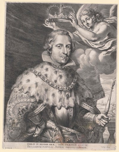 Koning van Spanje Philipp IV door Artist Unknown