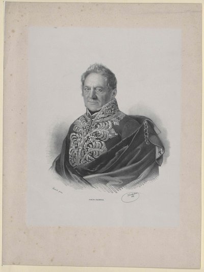 Klemens graaf Brandis (druk) door Artist Unknown