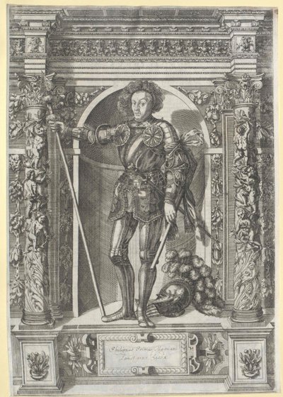Landgraaf van Hessen Philipp I de edele door Artist Unknown