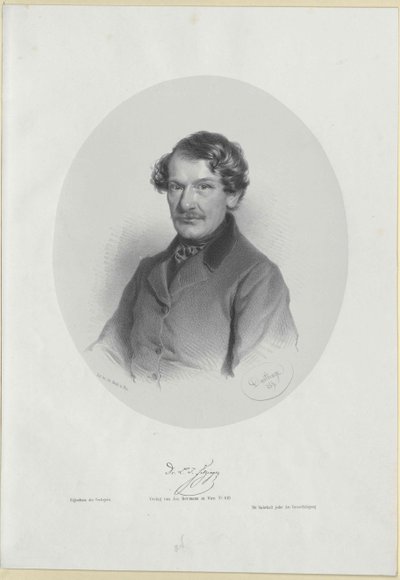 Leopold Joseph Fitzinger door Artist Unknown