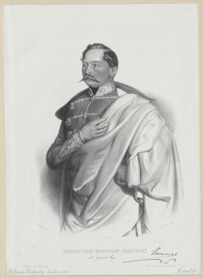 Leopold graaf Kolovrat Krakau door Artist Unknown