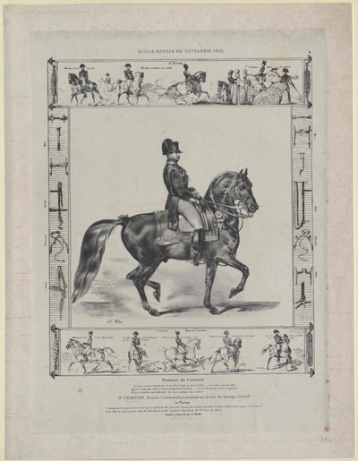 Woonde rond 1833 Cordier door Artist Unknown