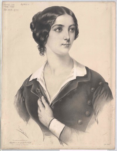 Lola Montez door Artist Unknown