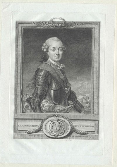 Louis Jean Marie Duc de Penthi00760072e door Artist Unknown
