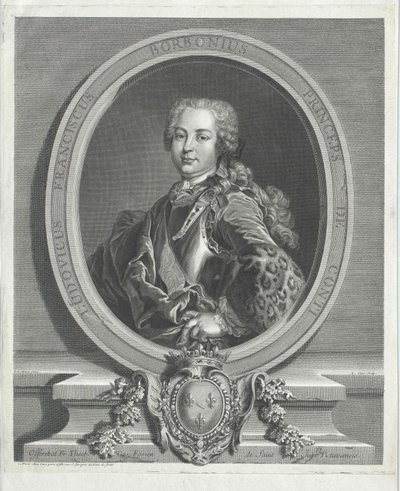 Ludwig Franz hertog Conty door Artist Unknown
