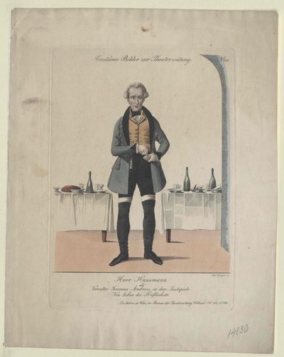 Ludwig huisman door Artist Unknown
