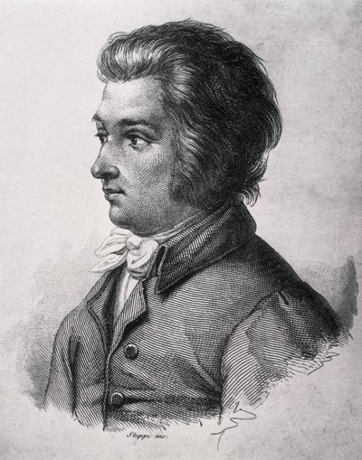 Wolfgang Amadeus Mozart (1756-1791). Oostenrijkse componist van klassieke muziek. door Artist Unknown