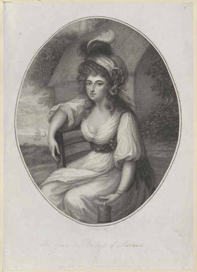 Mary Isabella Lady Somerset door Artist Unknown