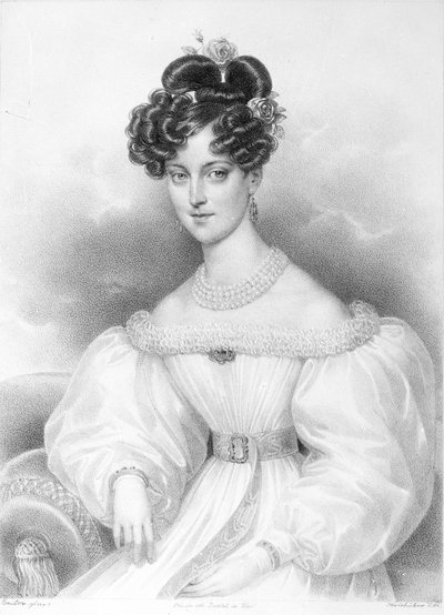 Marie Charlotte barones van +1841 Kerpen door Artist Unknown