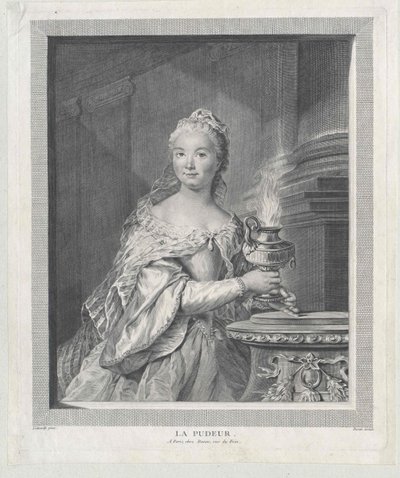Marie Diane Antoinette de Rosset de Rocozel de Fleury door Artist Unknown