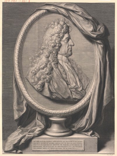 Markies de Villacerf Colbert door Artist Unknown