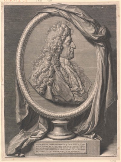 Markies de Villacerf Colbert door Artist Unknown