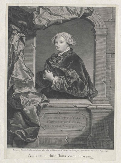 Marthe-Marguerite Le Valois de Villette de Murcay door Artist Unknown