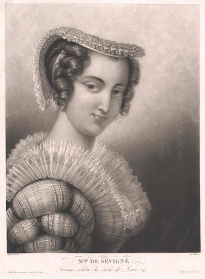 Mary de Rabutin-Chantal door Artist Unknown