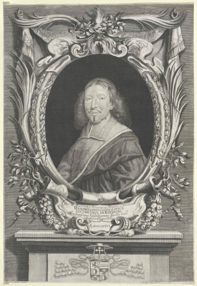 Max Gandolf graaf Kueenburg door Artist Unknown