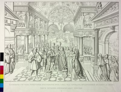Maximiliaan I door Artist Unknown