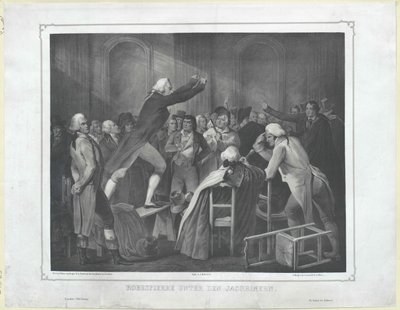 Maximilien de Robespierre door Artist Unknown