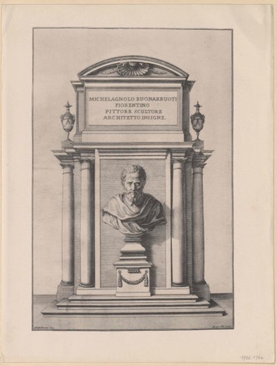 Michelangelo Buonarotti door Artist Unknown