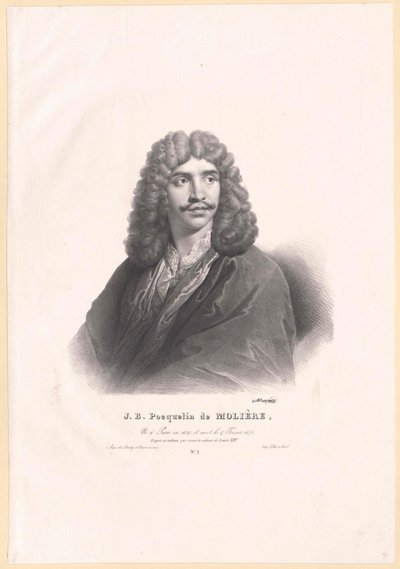 Molière door Artist Unknown