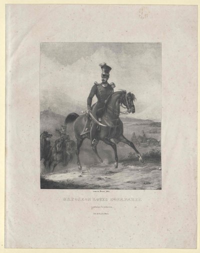 Napoleon III Keizer van de Fransen, door Artist Unknown