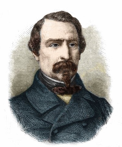 Napoleon III, keizer van de Fransen. door Artist Unknown