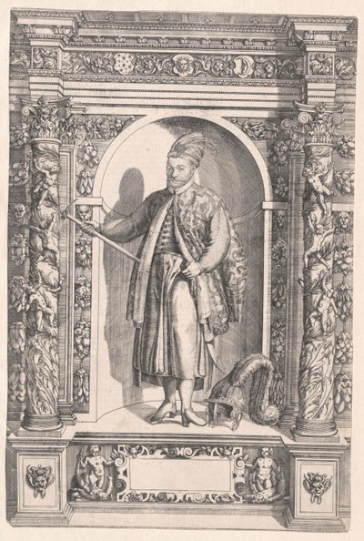 Nikolaus graaf ZrInyi door Artist Unknown