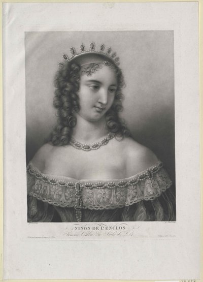 Ninon de Lenclos door Artist Unknown
