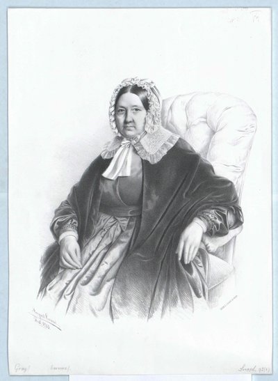 Odile Mariassy van Markus- en Batizfalva door Artist Unknown