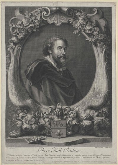 Peter Paul Rubens door Artist Unknown